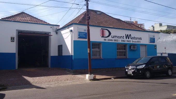 Fachada da Dumont Motores em Porto Alegre